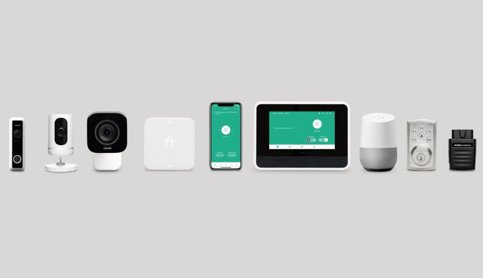 Vivint home security product line in Bowling Green